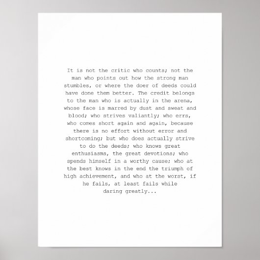 大胆な大プリント ポスター (正面)