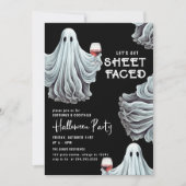 大胆な大人のハロウィンパーティー 招待状 (正面)