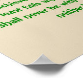 大胆な大胆さ – ポスター (角)