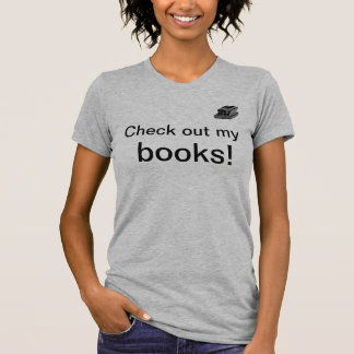 大胆な女性のための面白い本テーマのTシャツ Tシャツ