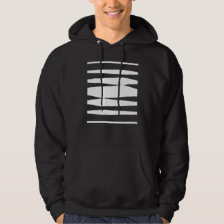 大胆な幾何学模様のライン デザイン Tシャツ