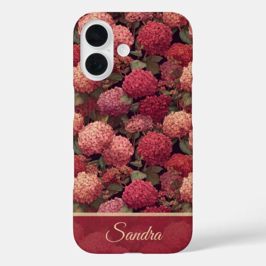 大胆な感謝の贈り物 アジサイ 花の名前 Case-Mate iPhoneケース (裏面)