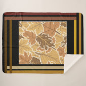 大胆な秋 シェルパブランケット (正面(横))