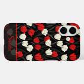 大胆な結婚祝いのチューリップの花の名前 Case-Mate iPhoneケース (裏面 (横))