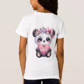 大胆な美学 グラフィックTシャツ Tシャツ (裏面)