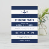 大胆な航海をテーマにしたリハーサルディナー招待状 招待状 (スタンド正面)