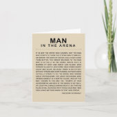 大胆な ノートカード (正面)