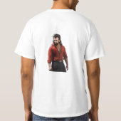 大胆なTシャツを夢見る Tシャツ (裏面)