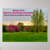 大胆に始めよう。 ポスター (正面)