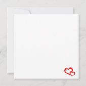 大胆に愛する ノートカード (裏面)