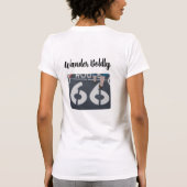 大胆に旅しよう Tシャツ (裏面)