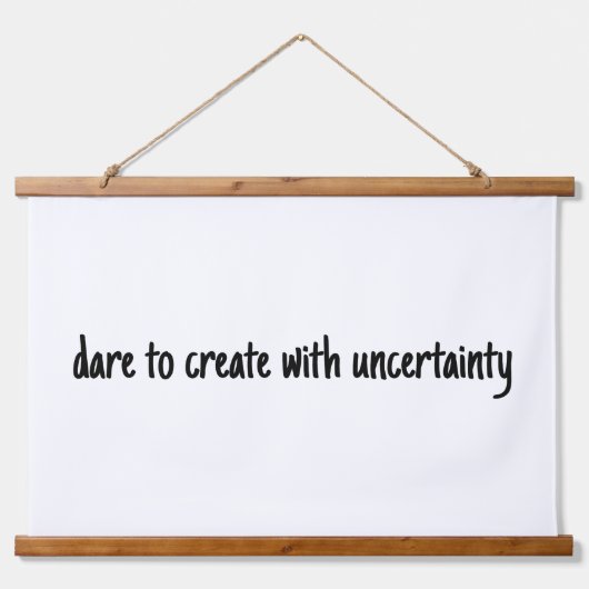 大胆に木製のトップウォールタペストリーを作る 吊り下げ型タペストリー (正面)