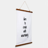 大胆に木製のトップウォールタペストリーを作る 吊り下げ型タペストリー (傾斜あり)