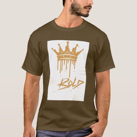 大胆に生きよう Tシャツ (正面)