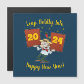 大胆に2024年新年お祝い漫画に飛び込む (正面/裏面)