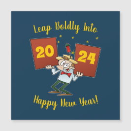 大胆に2024年新年お祝い漫画に飛び込む