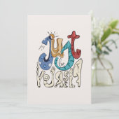 大胆に、自分らしく：ただ自分であること - 自愛 招待状 (スタンド正面)