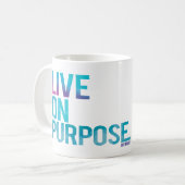 大胆にenvibranceによって持っています目的のマグを皆は住んでいます コーヒーマグカップ (正面左)