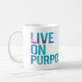 大胆にenvibranceによって持っています目的のマグを皆は住んでいます コーヒーマグカップ (左)