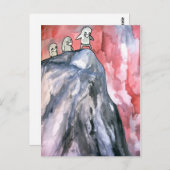 大胆不敵があって下さい ポストカード (正面/裏面)