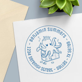 大胆不敵なタコの宝庫の住所 セルフインキングスタンプ