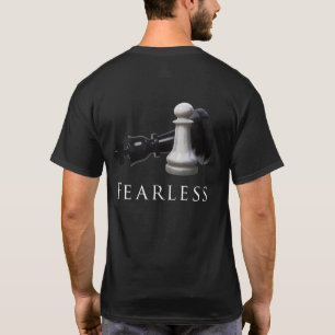 大胆不敵なチェス Tシャツ