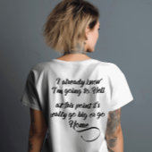 大胆不敵なティー Tシャツ