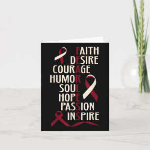 大胆不敵な口腔がん認識度 カード
