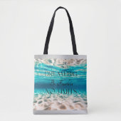 大胆不敵な夢を見る トートバッグ (正面)