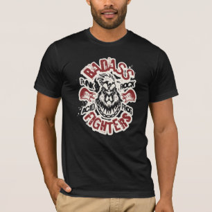 大胆不敵な戦士"デザイン Tシャツ