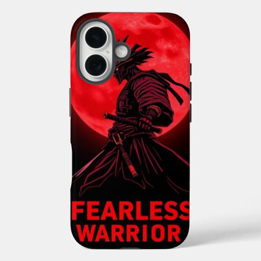大胆不敵な戦士iPhoneケースはっきりした- & Protective Case-Mate iPhoneケース (裏面)