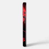 大胆不敵な戦士iPhoneケースはっきりした- & Protective Case-Mate iPhoneケース (裏面 / 左)