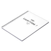 大胆不敵な探索大胆な突破口 ノートブック (左側)