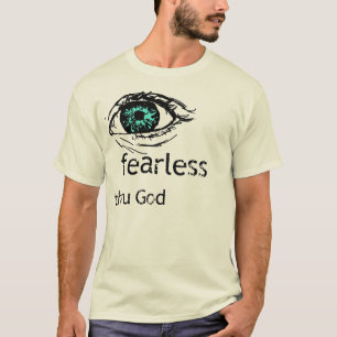 大胆不敵な直通の神 Tシャツ