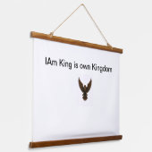 大胆不敵な空を飛ぶ 吊り下げ型タペストリー (傾斜あり)