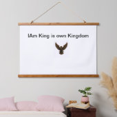 大胆不敵な空を飛ぶ 吊り下げ型タペストリー (寝室)