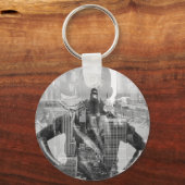 大胆不敵な都市 キーホルダー (正面)