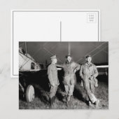 大胆不敵な飛行士, 1919 ポストカード (正面/裏面)