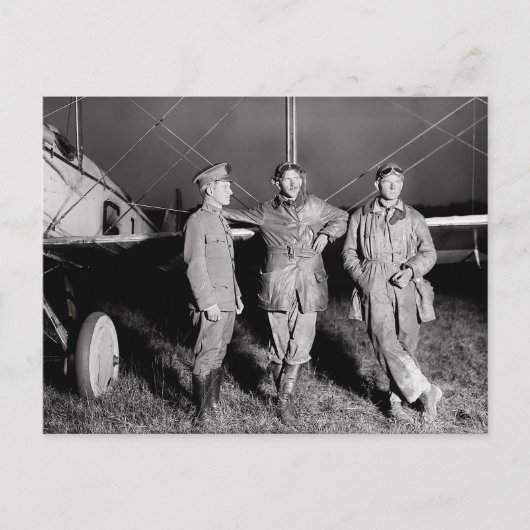 大胆不敵な飛行士, 1919 ポストカード (正面)