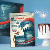 大胆不敵な騎士とドラゴンバースデーパーティー 招待状