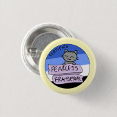 大胆不敵なFraysexual 缶バッジ (正面&裏面)