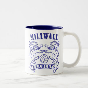 大胆不敵なMillwall ツートーンマグカップ