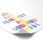 大胆不敵に作られたプリント ポスター (角)