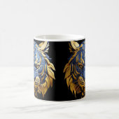 大胆不敵シリーズ：タイガー コーヒーマグカップ (中央)