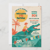 大胆不敵スプラッシュプールパーティー 招待状 (正面)