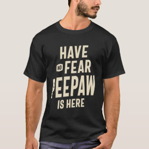 大胆不敵ピーポーザヒーローグランドパパパ Tシャツ