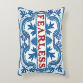 大胆不敵ヴィンテージ確認枕 アクセントクッション (正面(垂直))