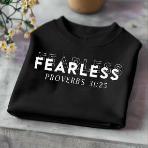 大胆不敵男性へで女性のクリスチャンTシャツ Tシャツ