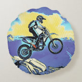 大胆不敵 – モトクロスライダー ラウンドクッション (裏面)