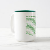 大胆不敵 – Two-tone Mug ツートーンマグカップ (正面左)